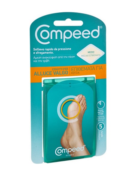Compeed Juanetes Pads with Gel for the Coccyx Medium 5pcs