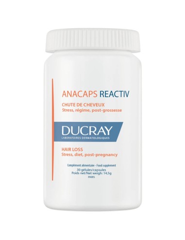 Ducray Anacaps Reactiv Hair Loss 30 capsules