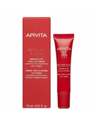 Apivita Beevine Elixir Κρέμα Ματιών-Χειλιών για Αντιγήρανση & Σύσφιξη 15ml