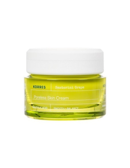 Korres Santorini Grape Poreless Light Face Cream for Hydration & Firming 40ml