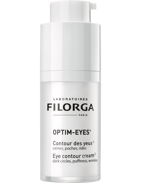 Filorga Optim Eyes Moisturizing & Anti-Aging Eye Cream Against Dark Circles with Hyaluronic Acid 15ml