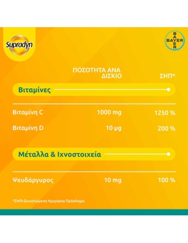 Bayer Supradyn Immunity Βιταμίνη για...