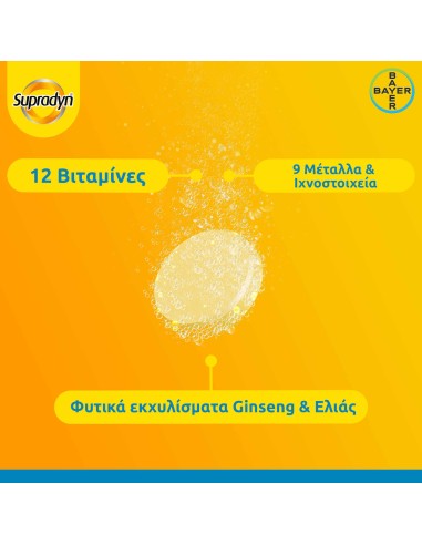 Bayer Supradyn Vital 50+ Βιταμίνη για Ενέργεια...