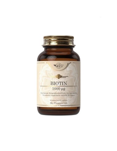 Sky Premium Life Biotin 1000μg 60caps & Hair...