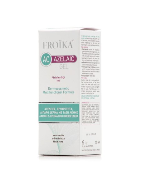 Froika Face Gel with 10% Azelaic Acid 30ml