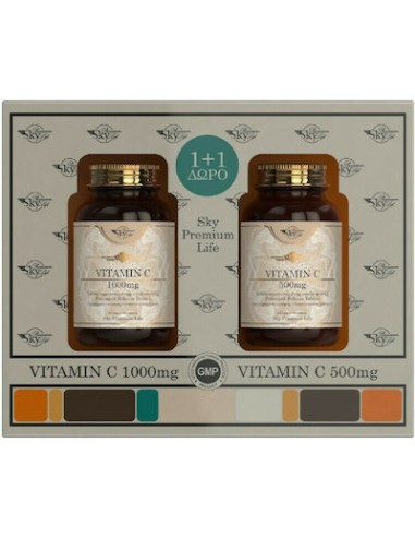 Sky Premium Life Vitamin C 1000mg 60 ταμπλέτες...