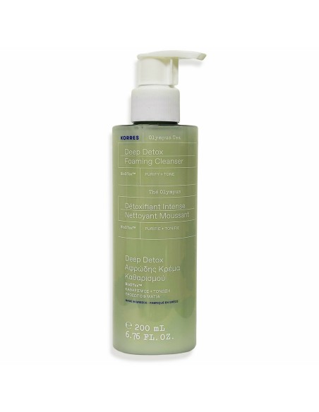 Korres Αφρός Καθαρισμού Olympus Tea Deep Detox 200ml
