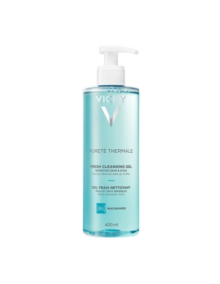 Vichy Purete Thermale Fresh Cleansing Gel B3 & Niacinamide for Sensitive Skin 400ml