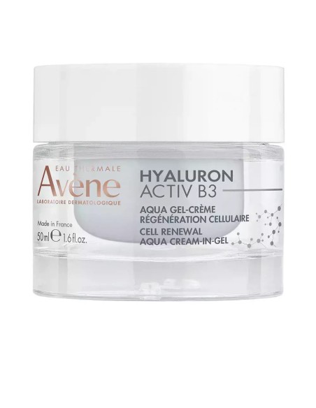 Avene Hyaluron Activ B3 Aqua Gel Creme Jour-Κρέμα-Τζελ Κυτταρικής Ανανέωσης με Νιασιναμίδη & Υαλουρονικό Οξύ, 50ml