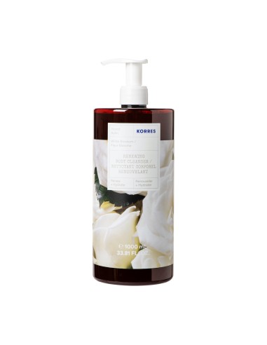 Korres White Blossom Αφρόλουτρο Λευκά Άνθη 1000ml