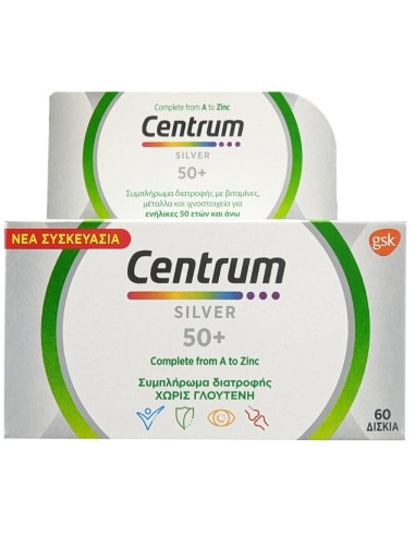 Centrum Silver 50+ Vitamin for the Immune System 60 tablets