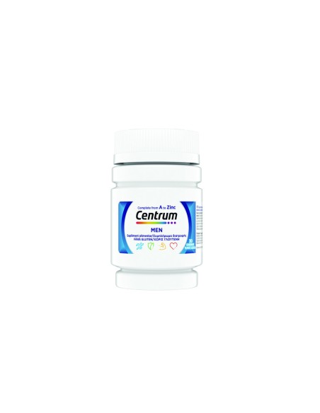 Centrum Men Βιταμίνη για Ενέργεια & το Ανοσοποιητικό Για Άνδρες  30 ταμπλέτες