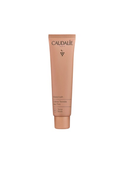 Caudalie Vinocrush Skin Tint Shade 4 Ενυδατική Κρέμα Προσώπου με Χρώμα με Υαλουρονικό Οξύ 30ml