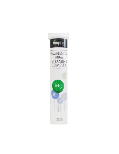 INOPLUS Magnesium 300mg + Vit B-Complex 20eff.tabs