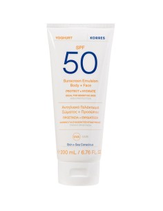 Korres Yogurt Body & Face Sunscreen Lotion Spf50 200ml