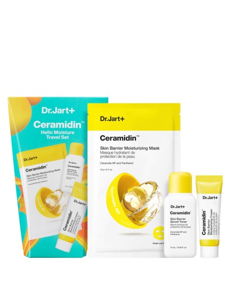 Dr. Jart+ Ceramidin Care Set with Face Cream for Dry Skin