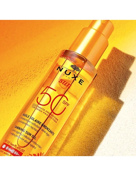 Nuxe Sun Αντηλιακό Λάδι Προσώπου-Σώματος SPF50 σε Spray 150ml
