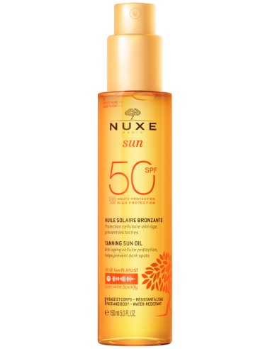 Nuxe Sun Αντηλιακό Λάδι Προσώπου-Σώματος SPF50...