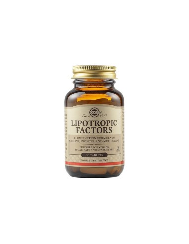 SOLGAR LIPOTROPIC FACTORS 50tabs