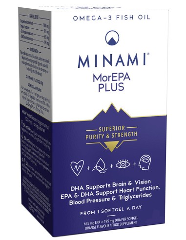 Minami MorEPA Plus Ιχθυέλαιο 30 μαλακές κάψουλες