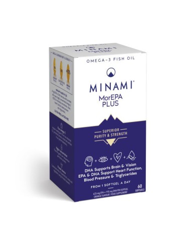 Minami MorEPA Plus Ιχθυέλαιο 60 μαλακές κάψουλες