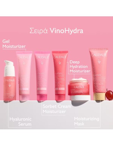 Caudalie VinoHydra Hydrating Face Gel with...