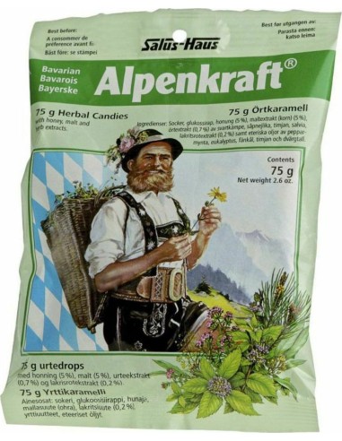 Power Health Salus Alpenkraft Καραμέλες 75gr