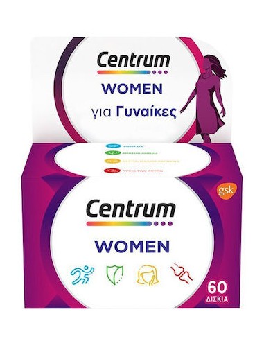 CENTRUM Women Complete form A to Zinc 60 tablets