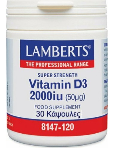Lamberts Vitamin D3 Vitamin for Immune 2000iu...