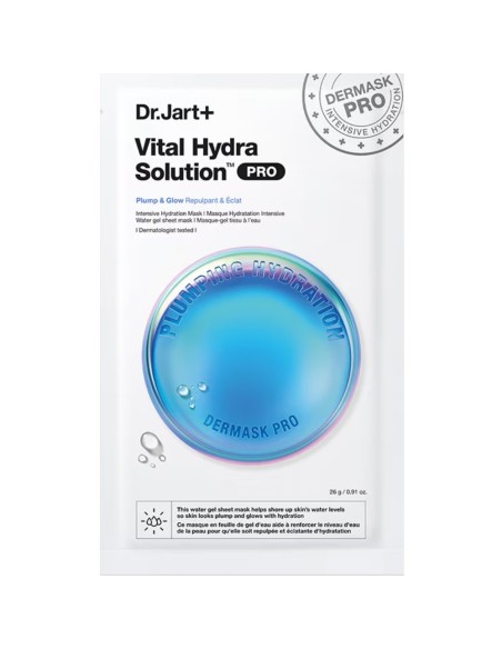 Dr.Jart+ Dermask Vital Hydra Solution PRO – Μάσκα Εντατικής Ενυδάτωσης Προσώπου, 26gr