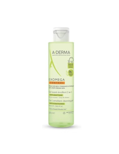 ADERMA Exomega Emollient Cleansing Gel  2 IN 1...
