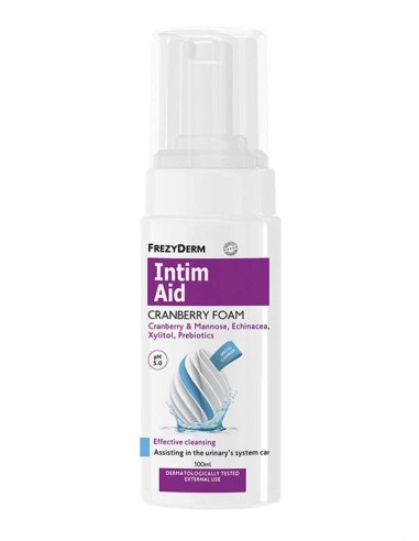 Frezyderm Intim Aid Cranberry Foam Ph5.0 Αφρός...