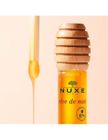 Nuxe Reve De Miel Honey Lip Care Oil Gloss Για...