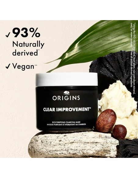 Origins Clear Improvement Rich Purifying Charcoal Mask 75ml