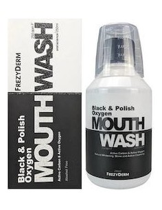 Frezyderm Black & Polish Oxygen Mouthwash Στοματικό...