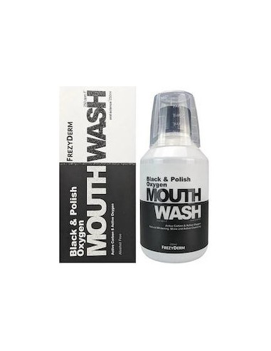 Frezyderm Black & Polish Oxygen Mouthwash Oral...