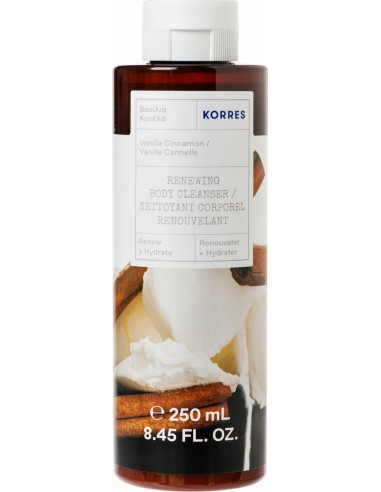 KORRES SHOWER GEL VANILLA & CINNAMON 250ml
