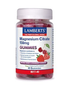 Lamberts Magnesium Citrate 150mg Gummies Magnesium...