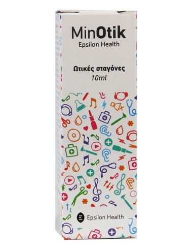 Minotik Epsilon Health Ωτικές Σταγόνες, 10ml