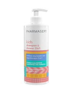 Pharmasept Kids Shampoo & Shower 2 in 1 Απαλό Παιδικό...