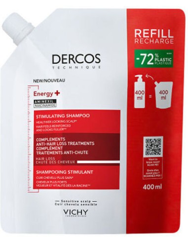 VICHY DERCOS Energy+ Δυναμωτικό Σαμπουάν Κατά...