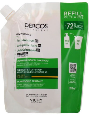 Vichy Dercos Αντιπυτιριδικό Ds Σαμπουάν Kατά...