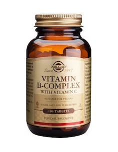 Solgar B-Complex with Vitamin C Σύμπλεγμα βιταμινών Β και...