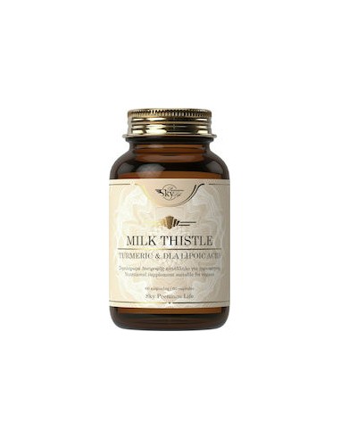 Sky Premium Life Milk Thistle, Turmeric & DLA...