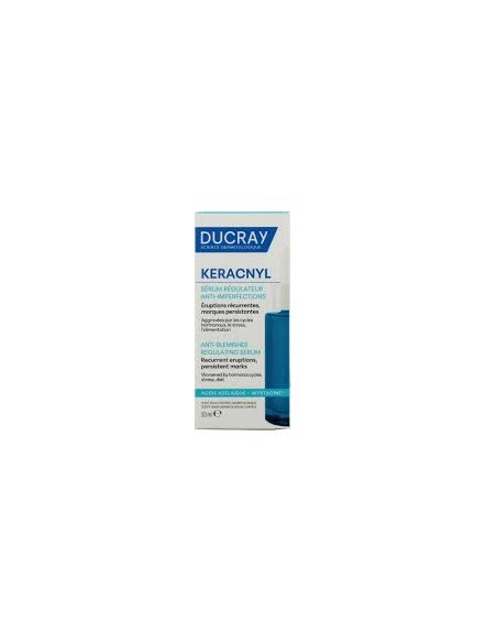 Ducray Keracnyl Anti-Blemish Regulating Serum for Face for Imperfections 30ml