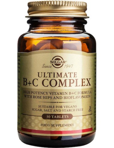 Solgar Ultimate B+C Complex Multivitamin for...