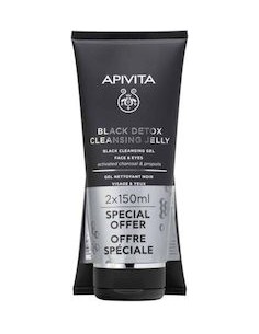 Apivita Promo Black Detox Cleansing Jelly - Τζελ...