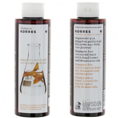 KORRES SHAMPOO SUNFLOWER&MOUNTAIN TEA 1+1 GIFT...