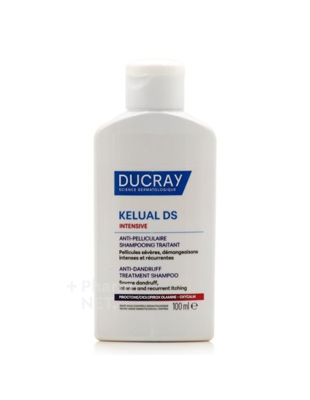 Ducray Kelual DS Intensive Shampoo for Severe Dandruff & Intense Itching 100ml