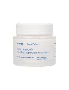 Korres- Smart Yoghurt Probiotic SuperDose Face Mask 100mL